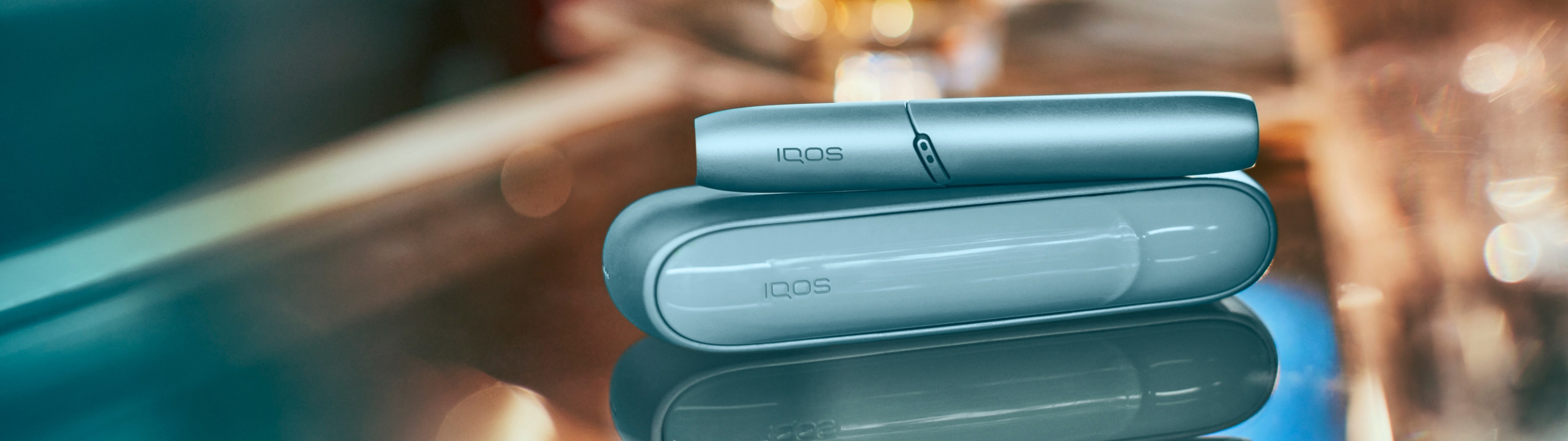 IQOS ORIGINALS DUO in turquoise color